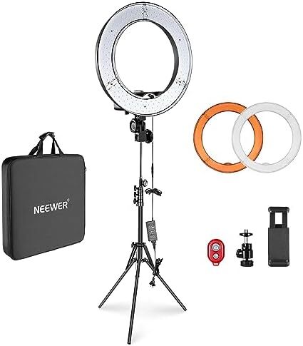 RL-18 18 Inch LED Ring Light Kit with Stand – Rental dwmedia